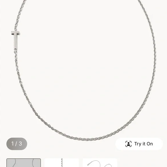 Kendra Scott Gold Pendant Necklace - Picture 7 of 8